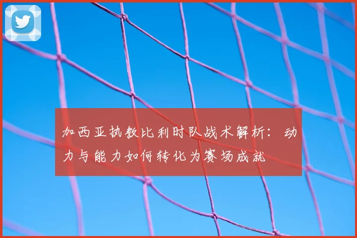 加西亚执教比利时队战术解析:动力与能力如何转化为赛场成就